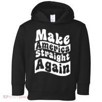MASA Make America Straight Again Toddler Hoodie thumb 0