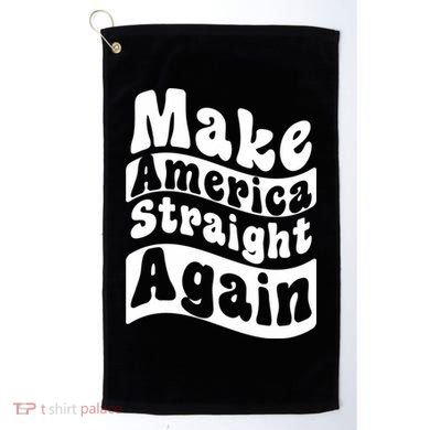 MASA Make America Straight Again Golf Towel
