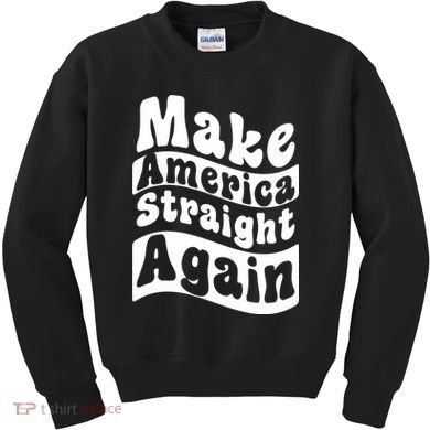 MASA Make America Straight Again Kids Sweatshirt