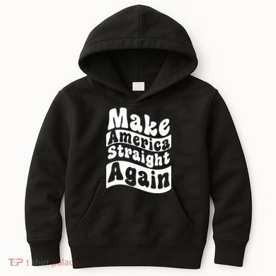 MASA Make America Straight Again Kids Hoodie