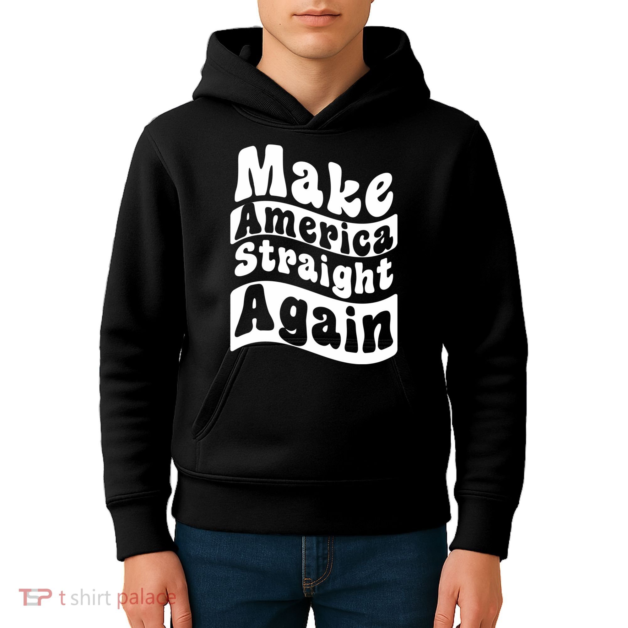 MASA Make America Straight Again Kids Hoodie
