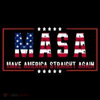 MASA Make America Straight Again Doggie Tank thumb 4