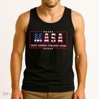 MASA Make America Straight Again Tank Top thumb 3