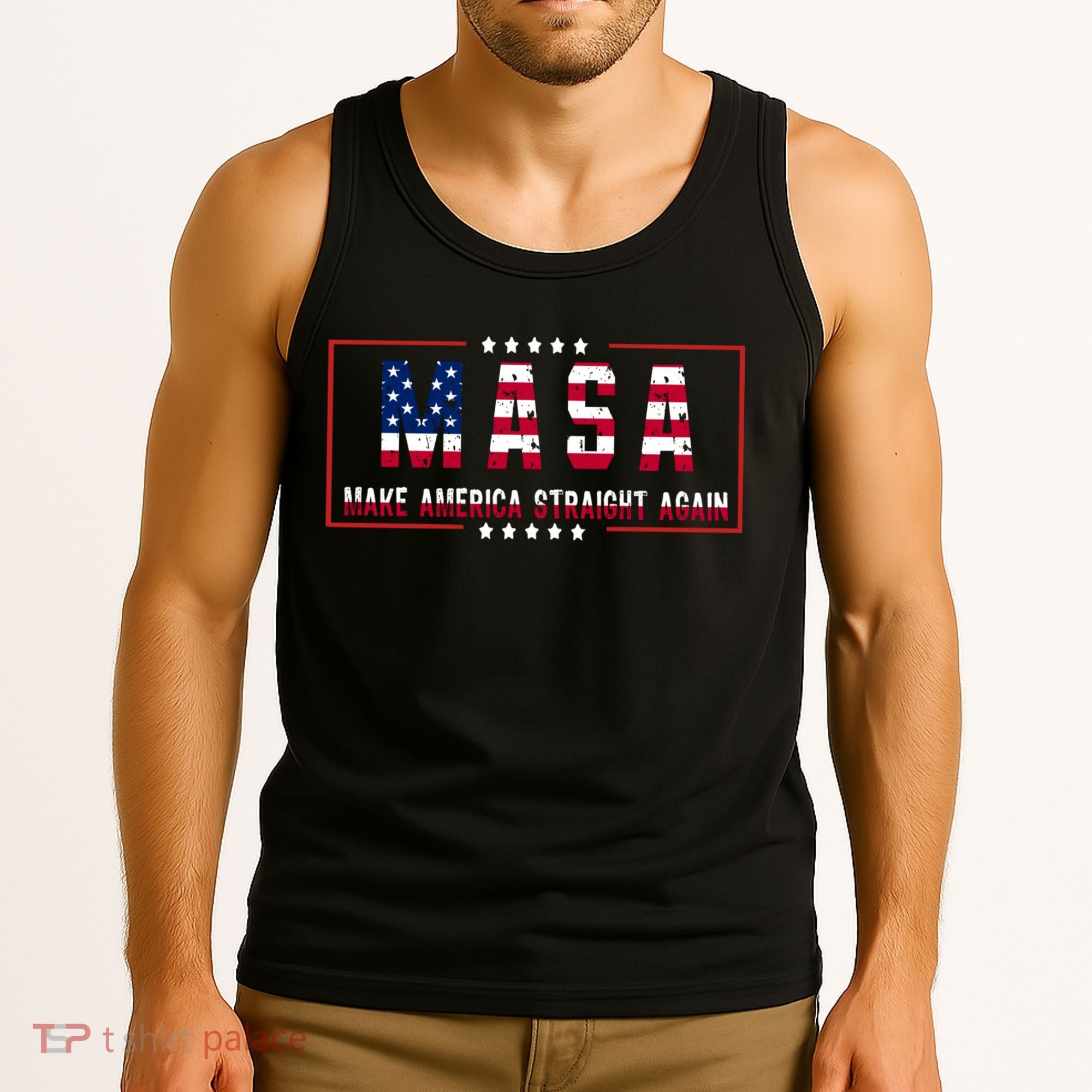 MASA Make America Straight Again Tank Top
