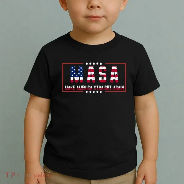 MASA Make America Straight Again Toddler T-Shirt