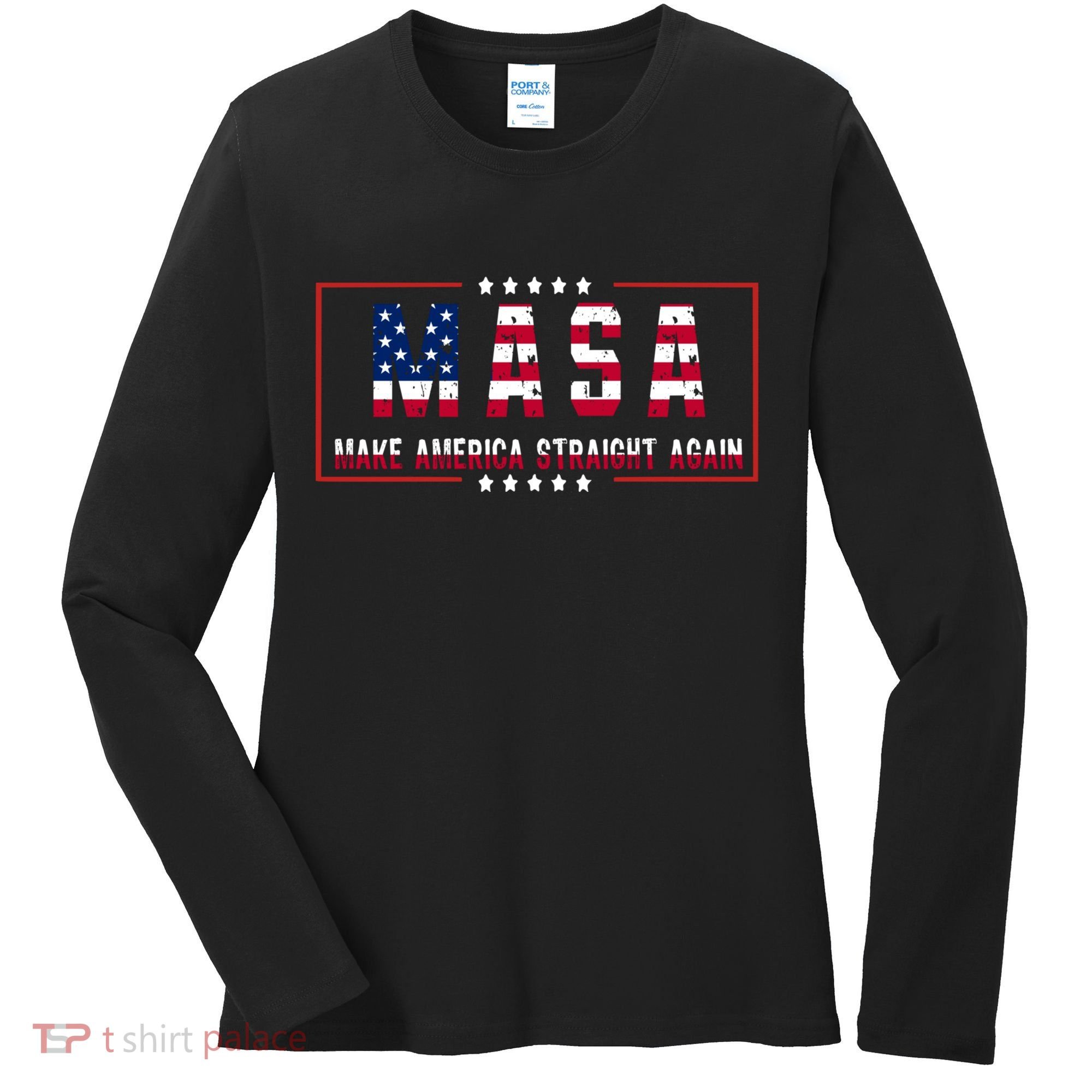 MASA Make America Straight Again Women's Long Sleeve Shirt