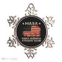 MASA Make America Straight Again Ornament thumb 0