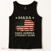 MASA Make America Straight Again Tank Top thumb 2