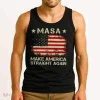 MASA Make America Straight Again Tank Top thumb 3
