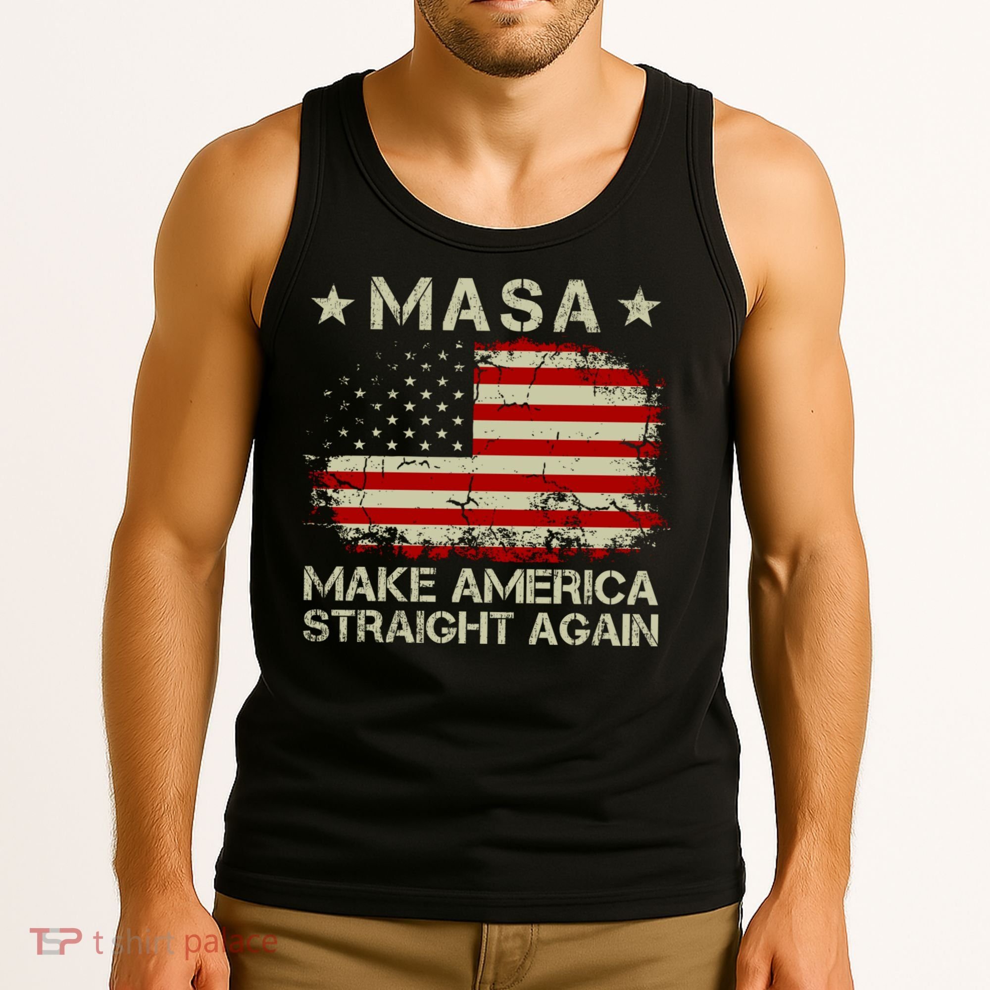 MASA Make America Straight Again Tank Top