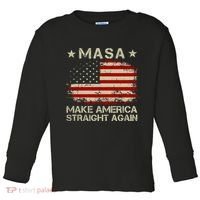 MASA Make America Straight Again Toddler Long Sleeve Shirt thumb 0