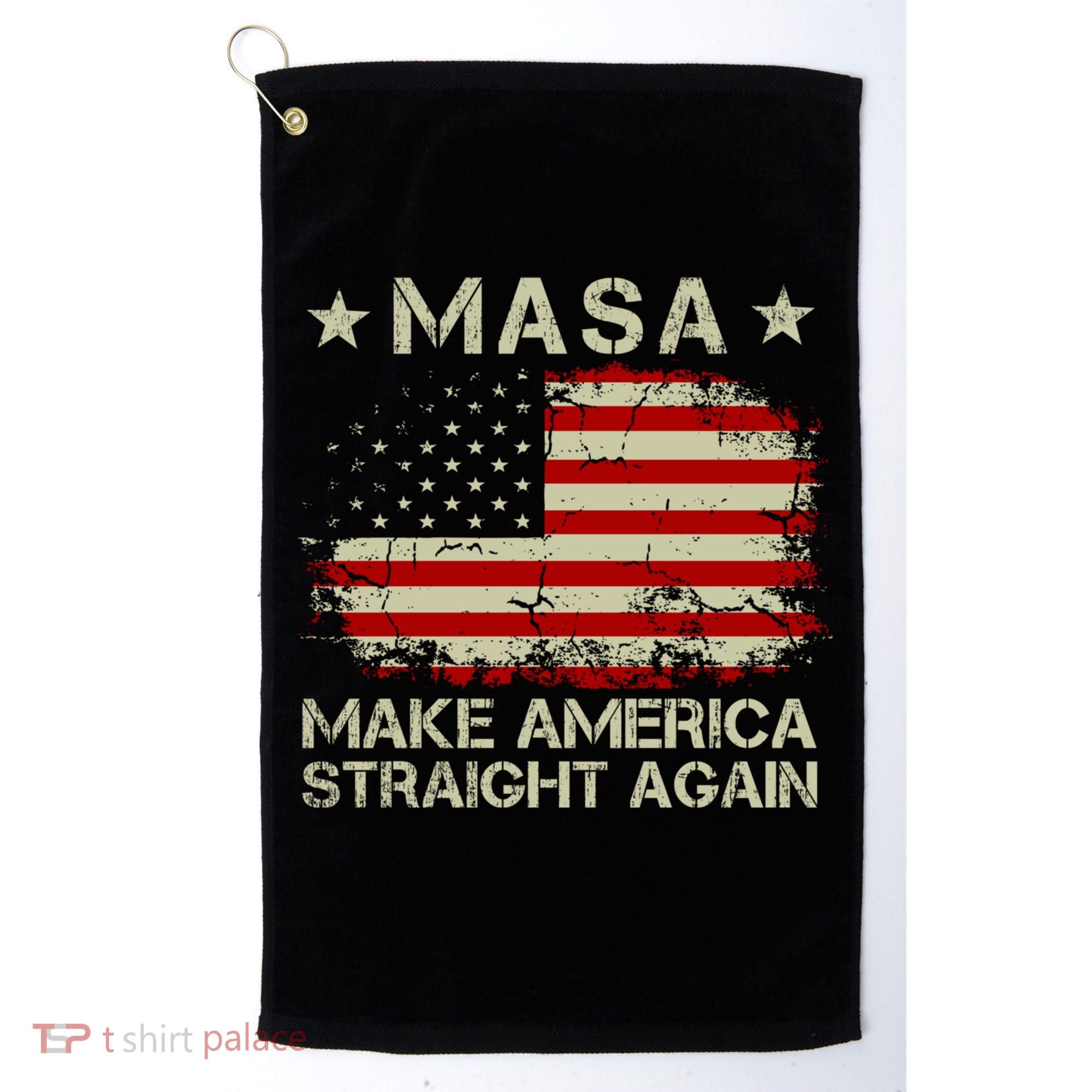 MASA Make America Straight Again Golf Towel