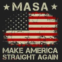 MASA Make America Straight Again Golf Towel thumb 3