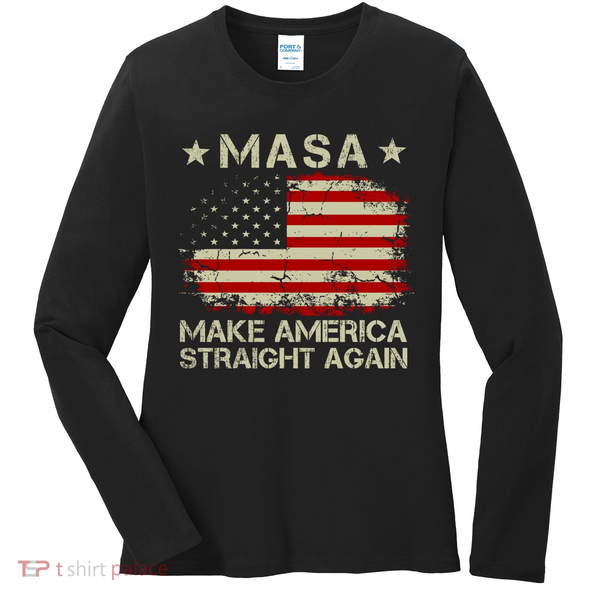 MASA Make America Straight Again Women's Long Sleeve Shirt