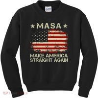 MASA Make America Straight Again Kids Sweatshirt thumb 0