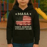 MASA Make America Straight Again Kids Hoodie thumb 3