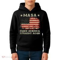 MASA Make America Straight Again Kids Hoodie thumb 4