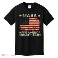 MASA Make America Straight Again Kids T-Shirt thumb 0
