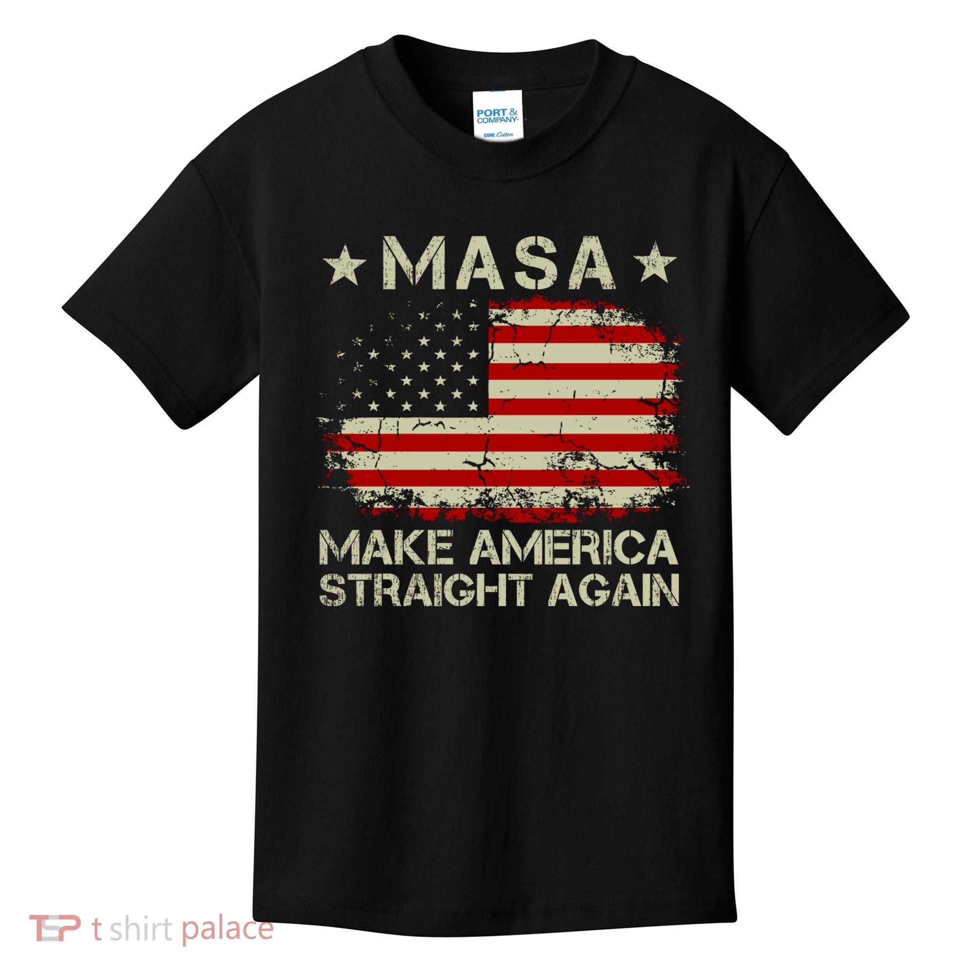 MASA Make America Straight Again Kids T-Shirt