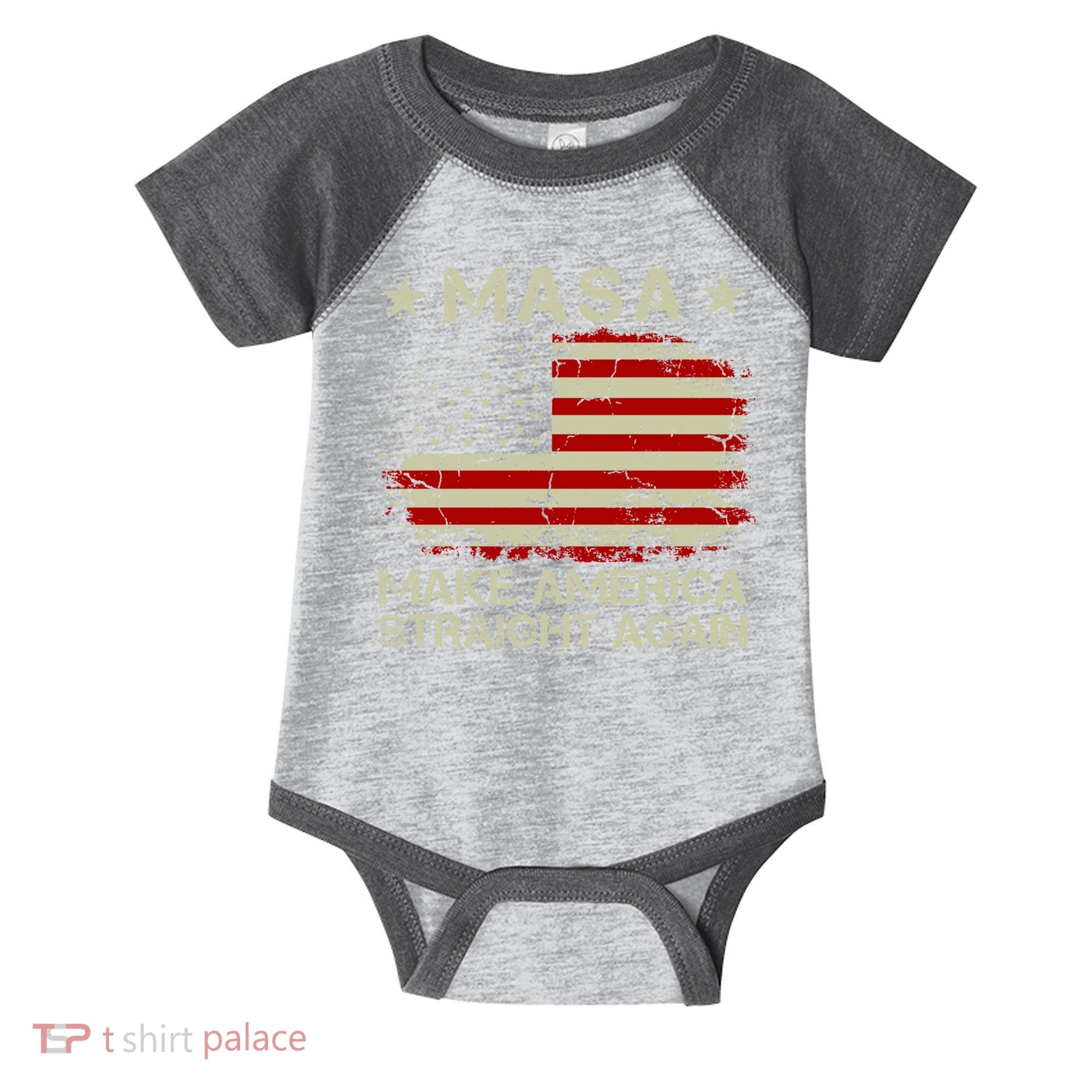 MASA Make America Straight Again Infant Baby Jersey Bodysuit