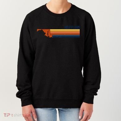 Retro Vintage Maryland Women's Sweatshirt