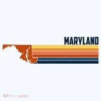 Retro Vintage Maryland Doggie Tank thumb 4