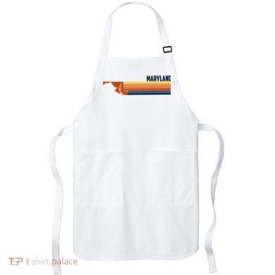 Retro Vintage Maryland Apron