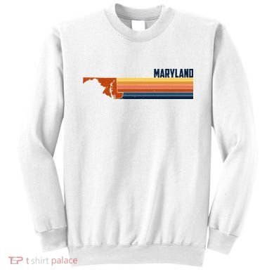 Retro Vintage Maryland Sweatshirt