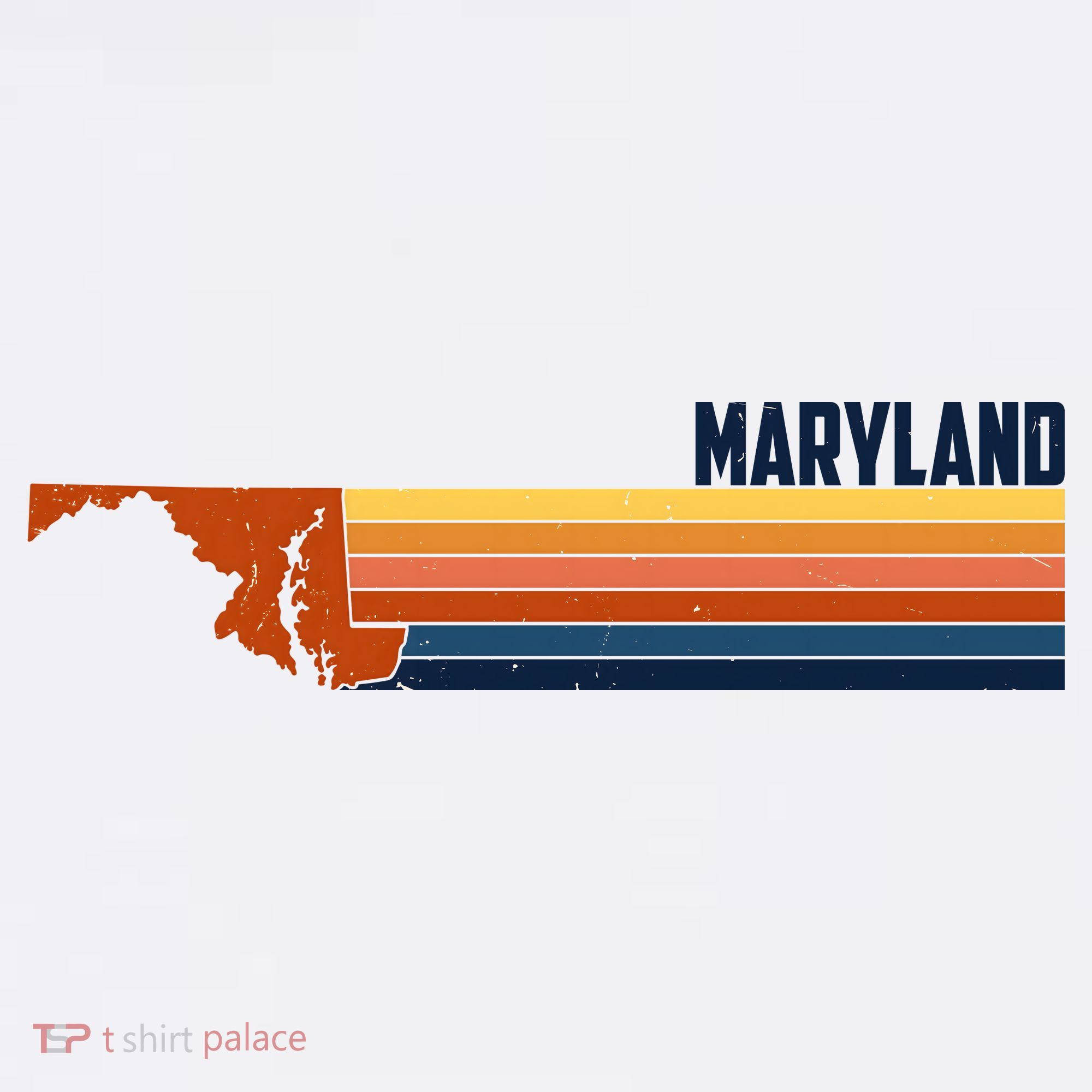 Retro Vintage Maryland T-Shirt
