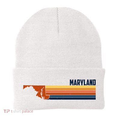 Retro Vintage Maryland Beanie