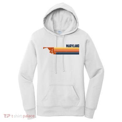 Retro Vintage Maryland Women's Hoodie