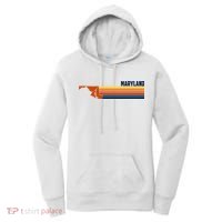 Retro Vintage Maryland Women's Hoodie thumb 0