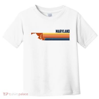 Retro Vintage Maryland Toddler T-Shirt