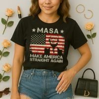 MASA Make America Straight Again Comfort Colors Boxy T-Shirt thumb 2