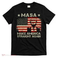 MASA Make America Straight Again T-Shirt thumb 0