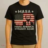 MASA Make America Straight Again T-Shirt thumb 3