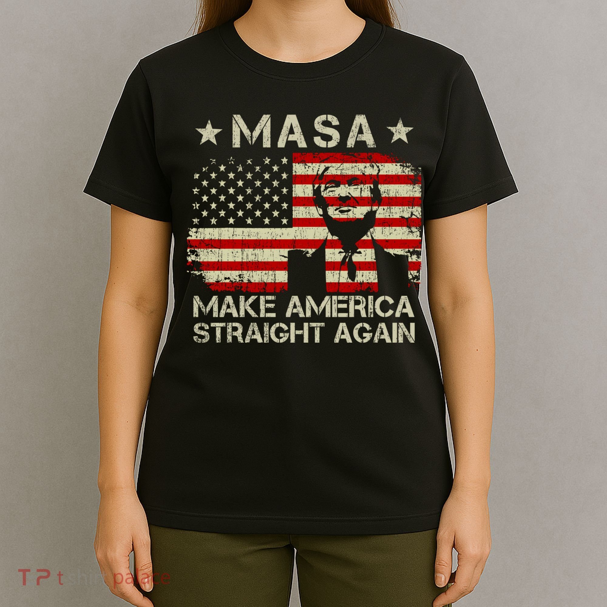 MASA Make America Straight Again T-Shirt