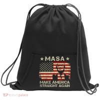 MASA Make America Straight Again Sweatshirt Cinch Pack Bag thumb 0