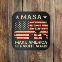 MASA Make America Straight Again Coaster thumb 0