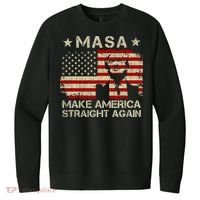 MASA Make America Straight Again V.I.T. Fleece Crew Sweatshirt thumb 0