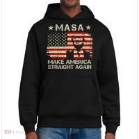 MASA Make America Straight Again District V.I.T. Heavyweight Hoodie thumb 0