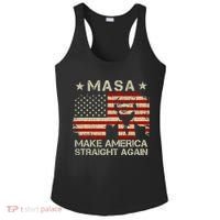 MASA Make America Straight Again Ladies PosiCharge Competitor Racerback Tank thumb 0