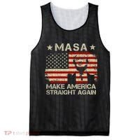 MASA Make America Straight Again Mesh Reversible Basketball Jersey Tank thumb 0