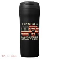 MASA Make America Straight Again 24oz Duet Stainless Steel Tumbler thumb 0