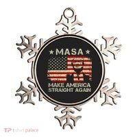 MASA Make America Straight Again Ornament thumb 0