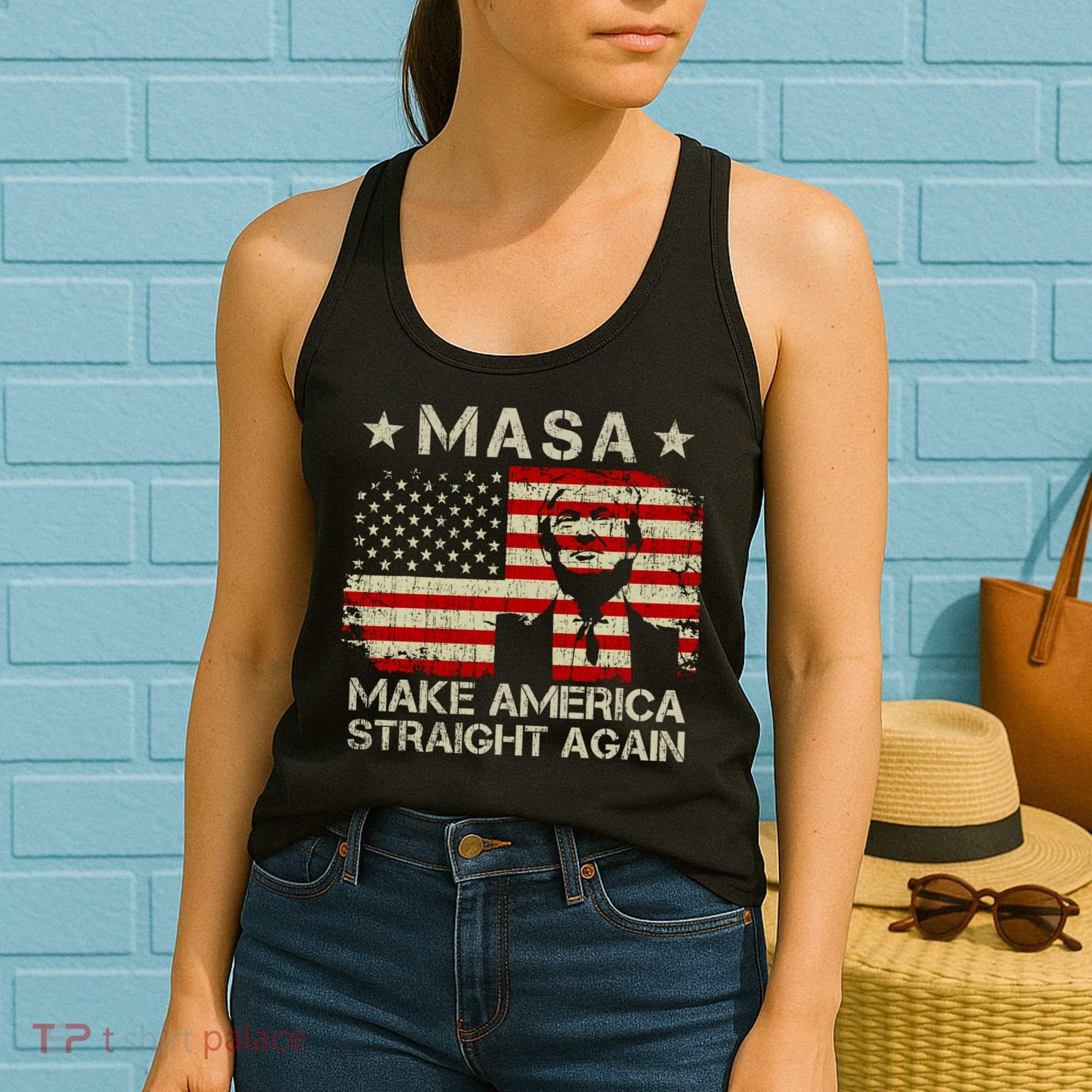 MASA Make America Straight Again Women's Tank Top