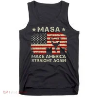 MASA Make America Straight Again Tank Top thumb 0