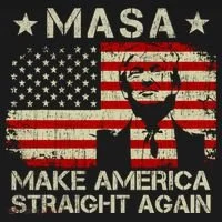 MASA Make America Straight Again Tank Top thumb 6