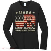 MASA Make America Straight Again Women's Long Sleeve Shirt thumb 0