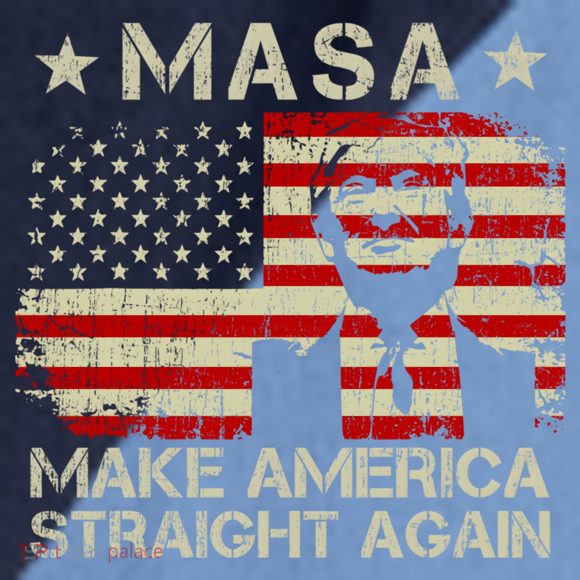 MASA Make America Straight Again Raglan Baseball Sleeve Shirt